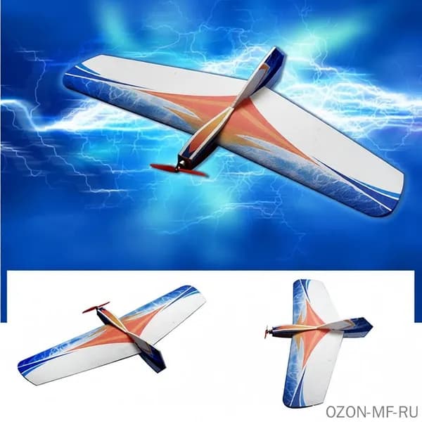 Радиоуправляемый самолет из материала EPP с набором подсветки Dancing Wings Hobby E1101