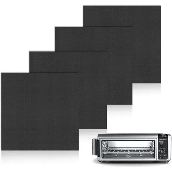 1 комплект из 4-х, подходит для многоразовой электрической духовки NINJA SP101 201 с антипригарным покрытием на дне