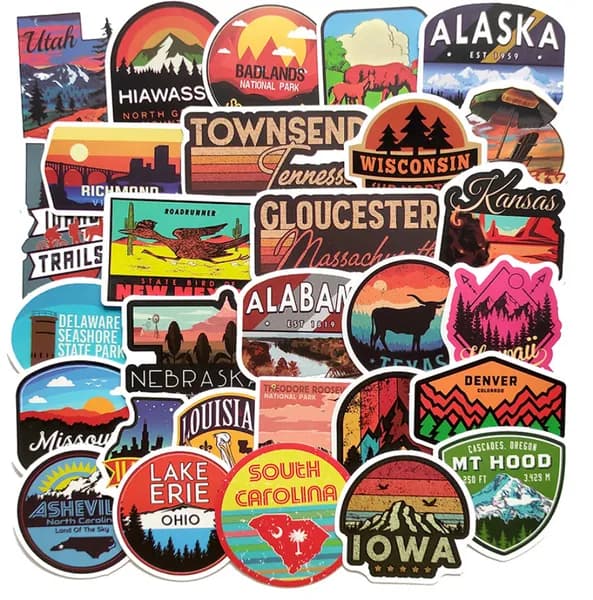 Sticker Bombing Наклейки