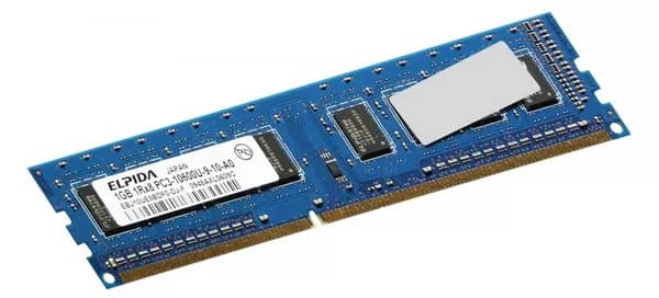 Elpida Оперативная память DDR3, 1333 МГц, 1 x (EBJ10UE8BDF0-DJ-F)