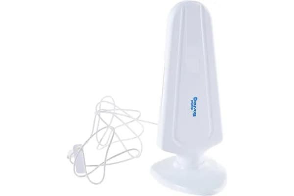 Антенна комнатная РЭМО BAS-5102-5V ВОЛНА DIGITAL (активная, 5V, DVB-T2 , без б/п, 24 дБи, коробка)