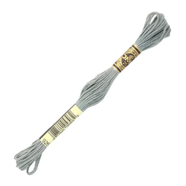 Мулине ДМС нитки для вышивания DMC, 8 м, 1 шт, цвет 926