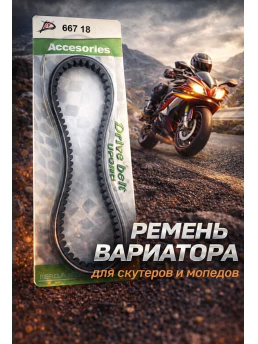 Ремень вариатора 667 18