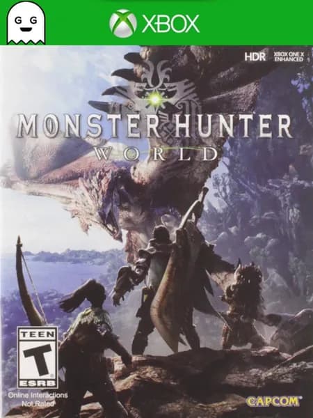 Игра Monster Hunter: World, цифровой ключ для Xbox One/Series X S, Русский язык