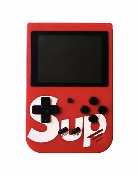 Портативная приставка GameBox SUP 400 in 1 красный цвет