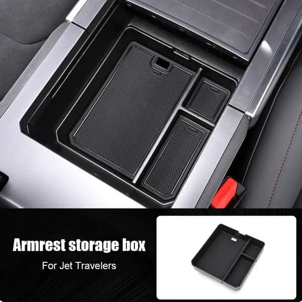 Автомобильные аксессуары для Jetour Traveller T2 2023 2024 Центральная консоль Подлокотник Ящик для хранения