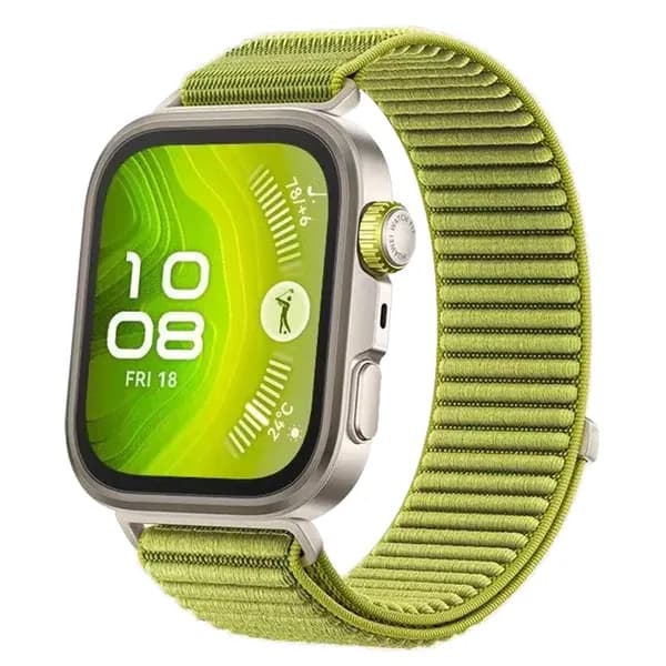 Нейлоновый ремешок, мягкий и удобный, подходит для Huawei Watch Fit3/Fit4/Fit4 Pro. Плетение с горным узором, легкий и удобный в носке. Спортивный ремешок.