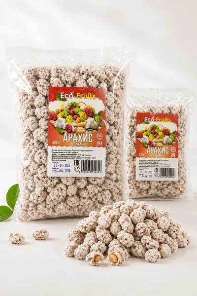 Арахис в сахаре 200 г натуральный продукт, вкусный и полезный перекус