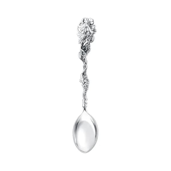 Подарочный сувенир-ложка из черненого серебра DIAMANT-ONLINE 925 пробы