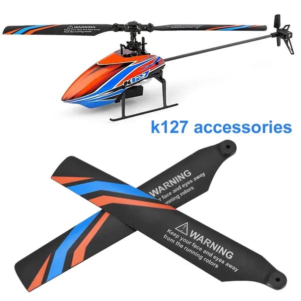 основных лопасти пропеллеров для радиоуправляемого вертолета WLtoys XK K127 (пластик)