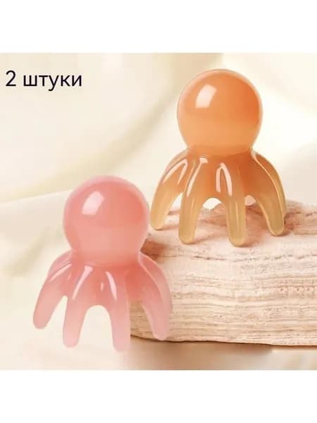 Массажный гребень с осьминогом