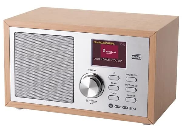 Радиоприемник Gogen DAB620BTCS Brown