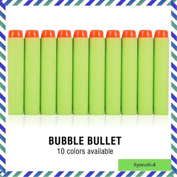 7.2 см Foam Darts, пули для бластеров, мягкие и безопасные, для детей