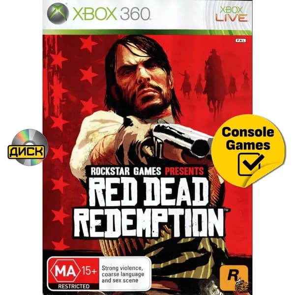 Игра Xbox 360/One Red Dead Redemption (английская версия) (XBox 360, Xbox One, Английская версия)
