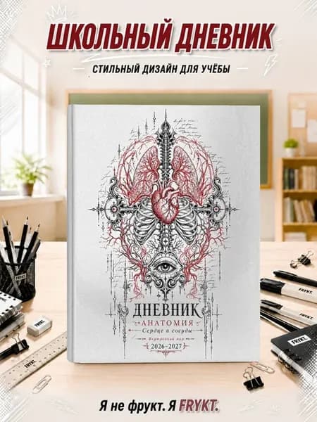 Школьный дневник 1-11 класс Анатомия