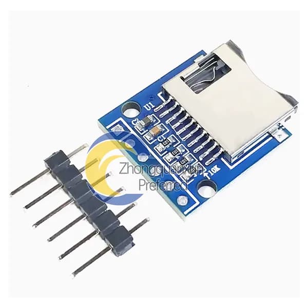 2шт/упак Micro SD плата расширения хранения Mini Micro SD TF карта памяти модуль защиты с контактами для Arduino