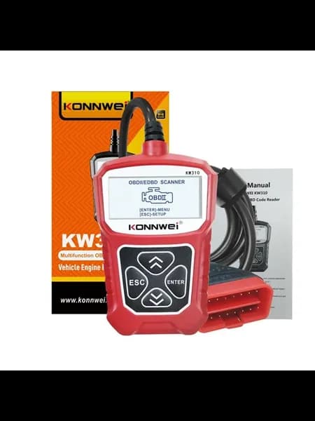 Автосканер KW310 OBD2 для диагностики автомобиля