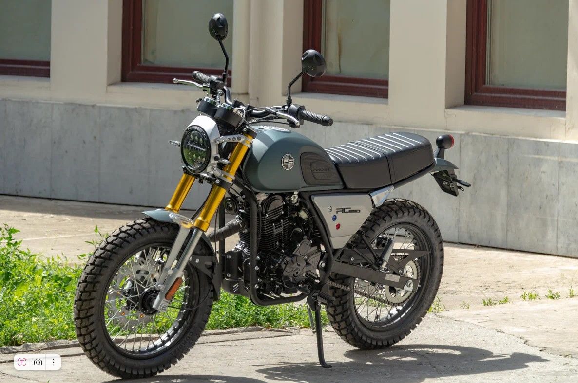 Мотоцикл с ПТС RACER RC300-GY8H Triumph_зеленый (в заводской упаковке)