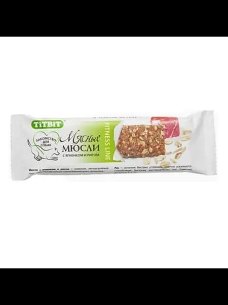 Лакомство для собак мюсли с ягненком и рисом, 40 г