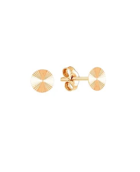 Серьги из золота 585 пробы гвоздики