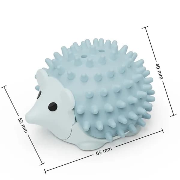 Игрушка для кошек с мятой Ежик / Чесалка для спины и головы / Когтеточка с кошачьей мятой внутри