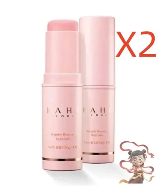 Сделано в Корее 100% натуральный продукт KAHI Wrinkle Bounce Multi Balm*2