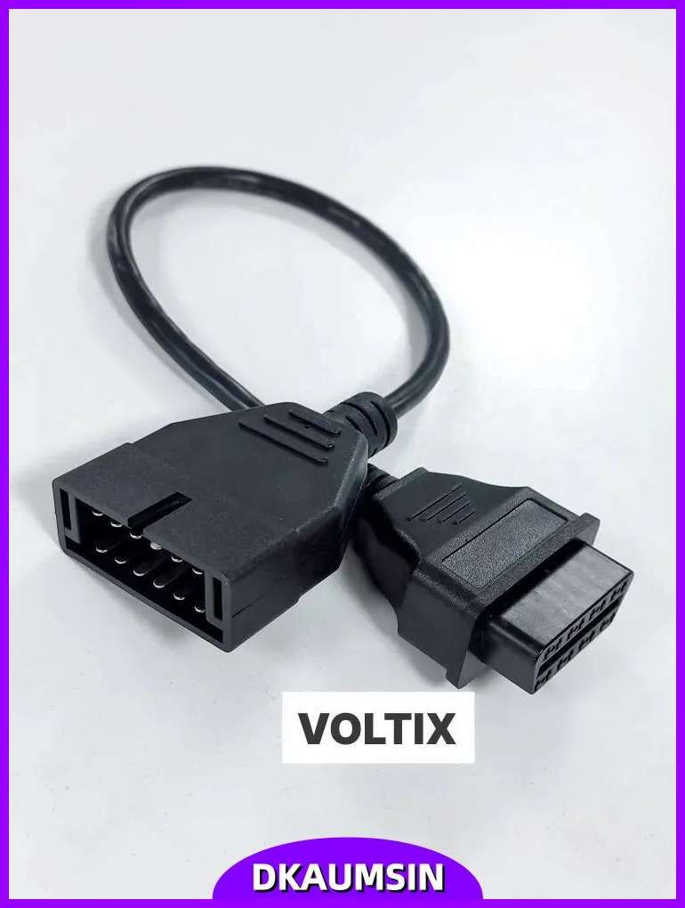 Переходник OBD2 ВАЗ 12 VAZ 12 GM12 (Ваз, Daewoo, Chevrolet)