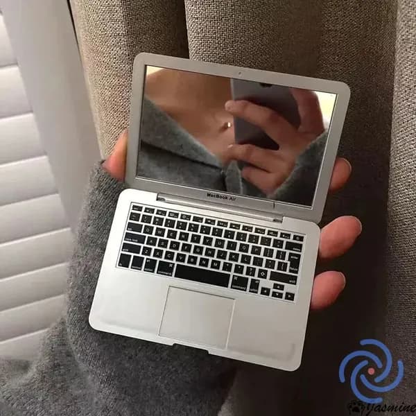 Зеркало карманное, 6.6 см х 2 см, 1 шт