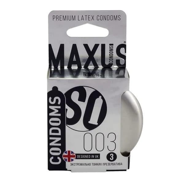 Презервативы Экстремально тонкие MAXUS 003 №3