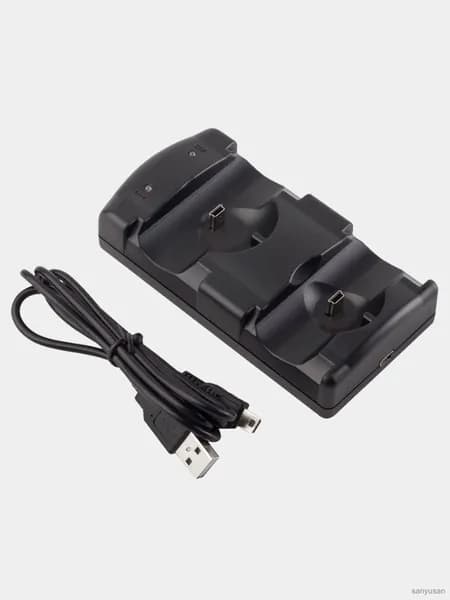 Зарядная станция двойная для джойстиков DualShock 3, PS3, Playstation 3