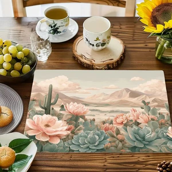 Салфетка сервировочная Искусственные материалы 32x42см, 1шт.