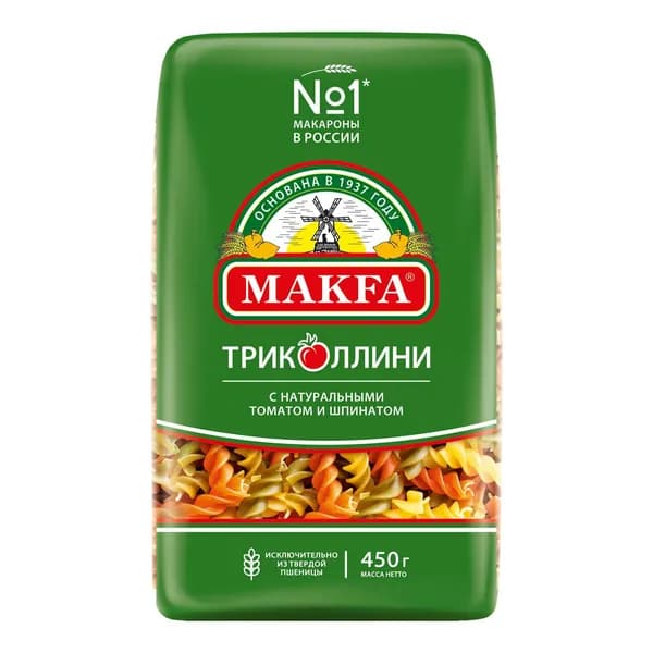 Макаронные изделия Makfa Спирали 450 г