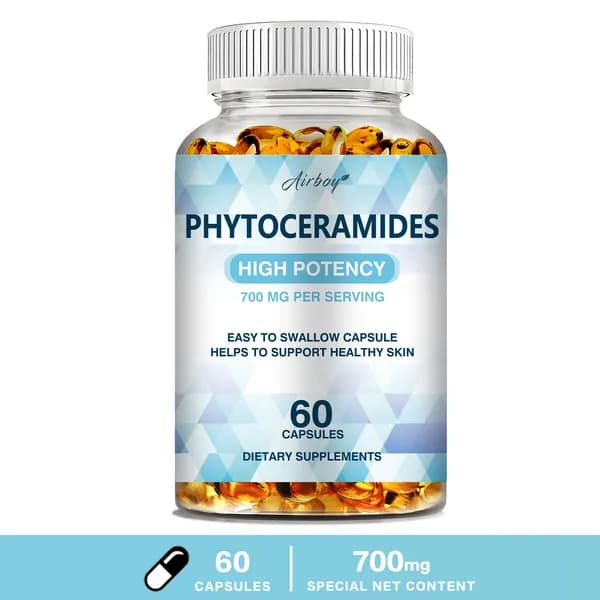 Биологически активная добавка Airboy Phytoceramide предназначена для поддержания здоровья кожи, увлажнения, улучшения состояния сухой кожи и борьбы со старением за счет восполнения уровня липидов.