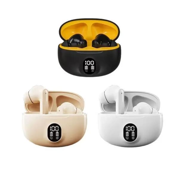 Наушники беспроводные с микрофоном Defender FreeMotion 540, Bluetooth, кремовый
