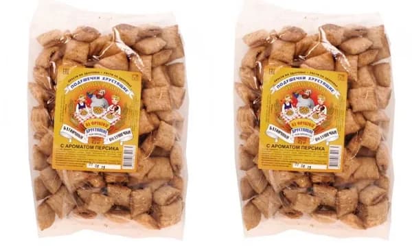 ИЗ МУРОМА Подушечки персиковые, на фруктозе, 200 гр, 2 уп/
