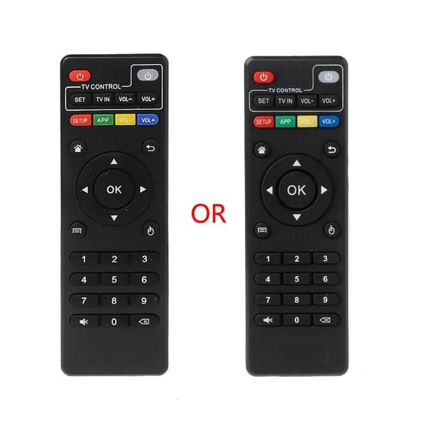 Беспроводной ИК-пульт ДУ для Smart TV-приставок, Черный