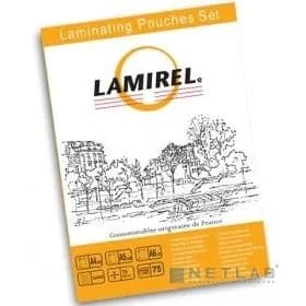 Пленка для ламинирования Lamirel А4, A5, A6 по 25 шт 75 мкм, 75 шт. в уп. (LA-78787)