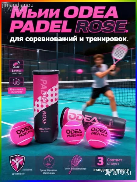 Мячи для падел-тенниса PADELROSE, износостойкие тренировочные мячи для матча, клуба и любительской игры