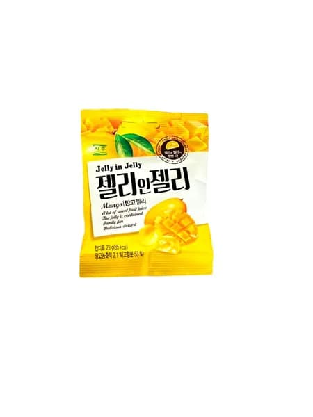 Jelly in Jelly Мармелад с жидким центром, со вкусом манго, 23 г