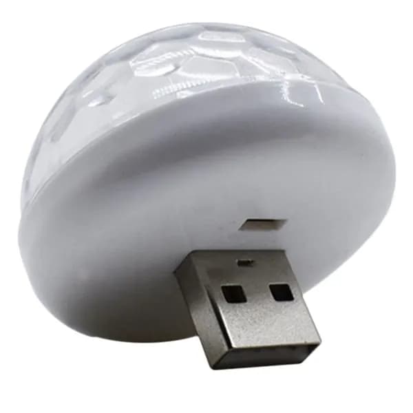 Многоцветная светодиодная подсветка салона автомобиля с USB-подключением, атмосферная подсветка, неоновые лампы, звуковой датчик, диджейское освещение.