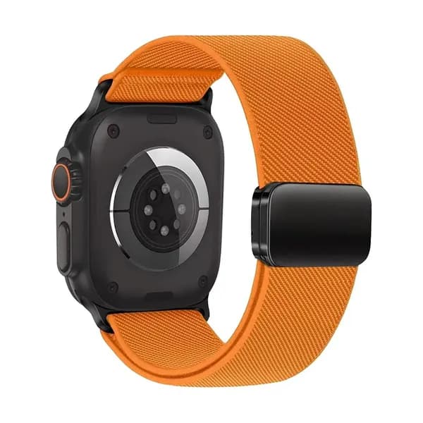 Pемешок для apple watch для часов нейлоновый,ремешок для смарт часов Apple Watch Series 1-10 , SE 38mm 40mm 41mm 42mm(Series 10 11),Магнитный браслет