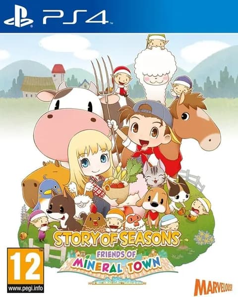 Игра Story of Seasons Friends of Mineral Town PS4 Диск на PS 4