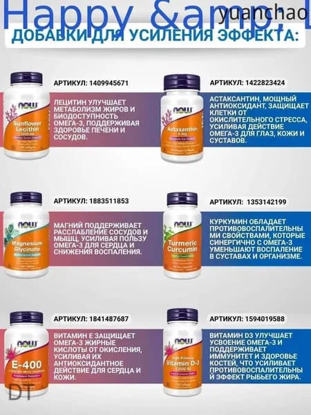 NOW Oмега-3, рыбий жир, 1000 мг, 200 капсул/Omega-3 Fish Oil