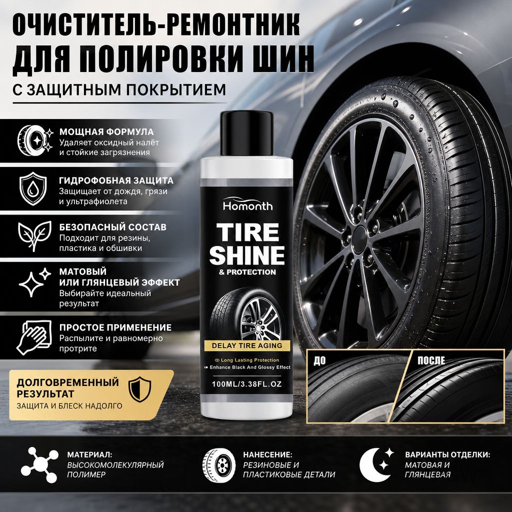 Набор автохимии, 100 мл, 1 шт.