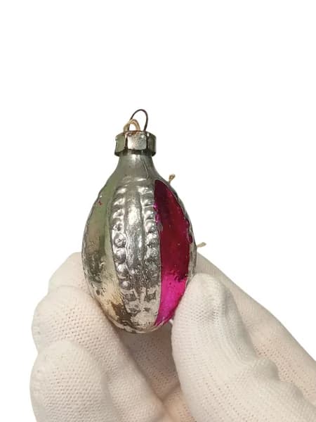 Советская ёлочная игрушка, Шишка, сделано в СССР.