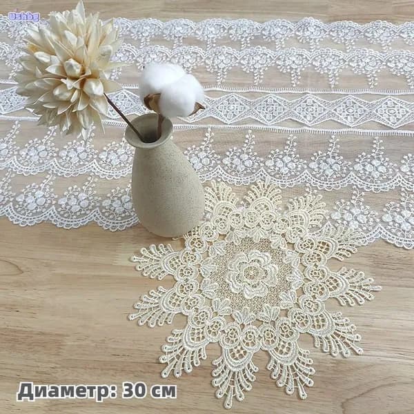 Салфетка сервировочная Полиэстер 30x30см, 1шт.