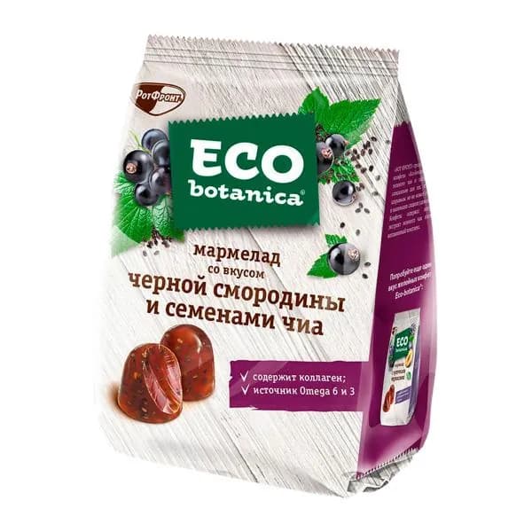 Мармелад Neo/Eco Botanica Natura с черной смородиной и семенами Чиа 200г