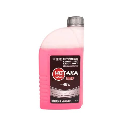 Антифриз Hotaka Red Long Life Coolant (-45C) красный (1кг)