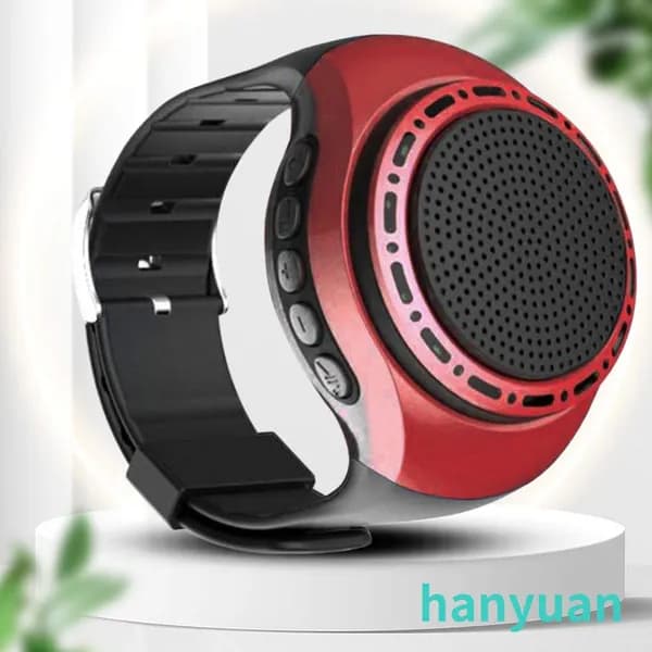 Беспроводная Bluetooth-колонка U6 для велосипеда с камерой и яркой красной подсветкой