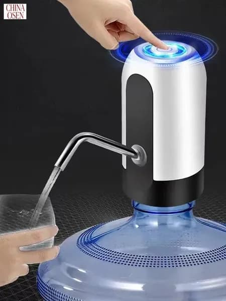 Электрическая помпа для воды с кулером, диспенсер для бутылок 19л